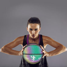將圖片載入圖庫檢視器 Holographic Glowing Reflective Basketball