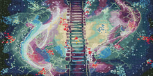 將圖片載入圖庫檢視器 Walking Through Stars Diamond Painting preview rendering by Create Love Share